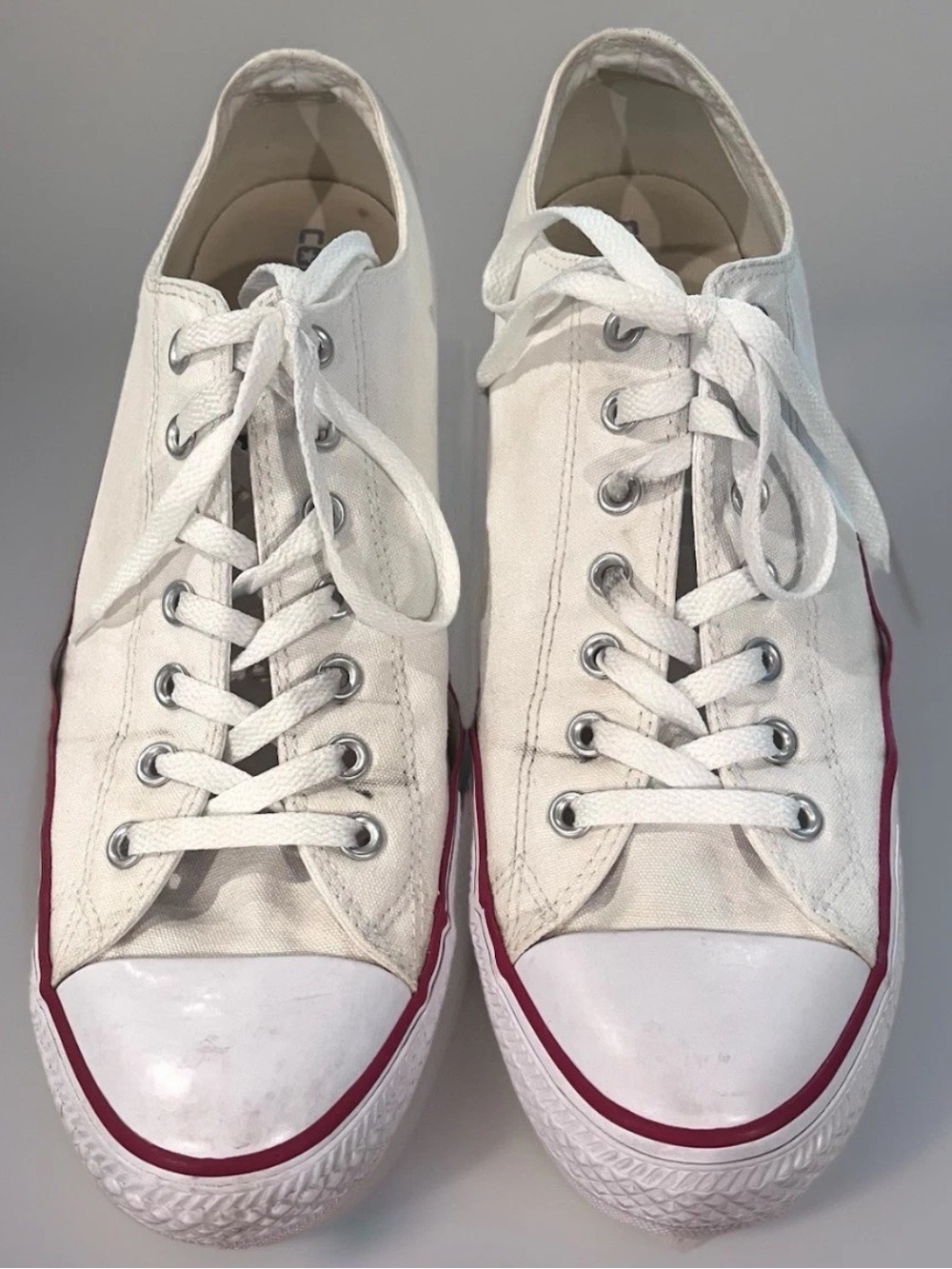 Converse All Star Chuck Taylor White Low Top Casual Shoes Mens Size 13